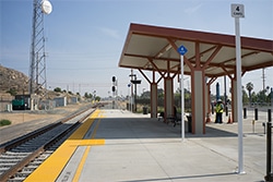 Riverside Hunter Park Metrolink Station