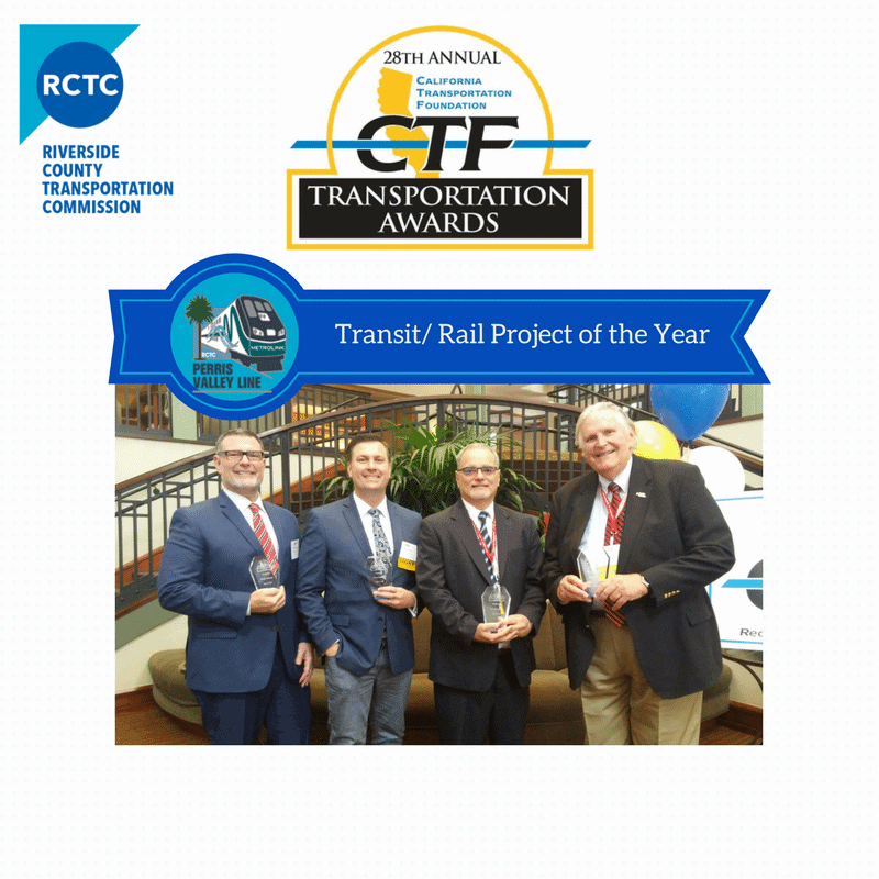 RCTC PVL Transit/Rail Project of the Year