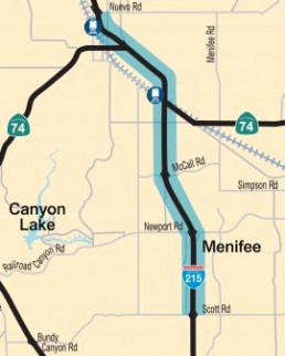 RCTC I-215 Central Project Image