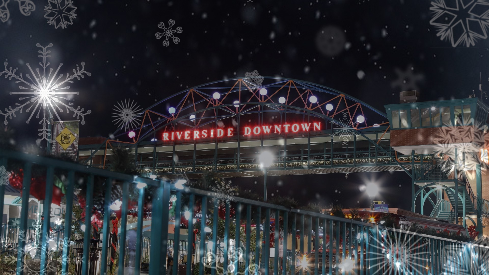 Downtown Riverside sign