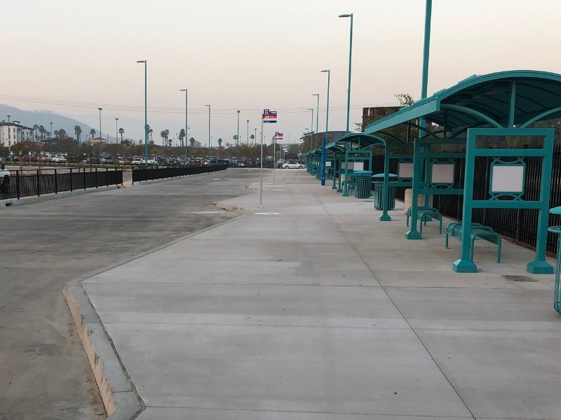 RCTC Bus bays