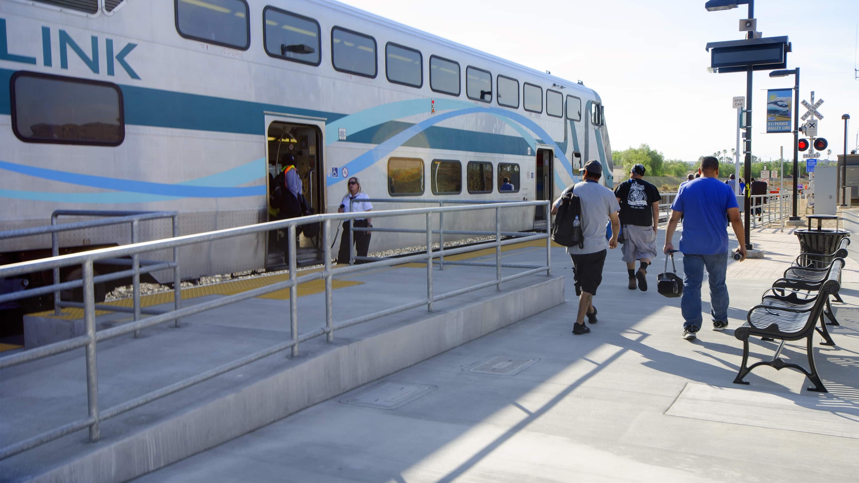 Metrolink train