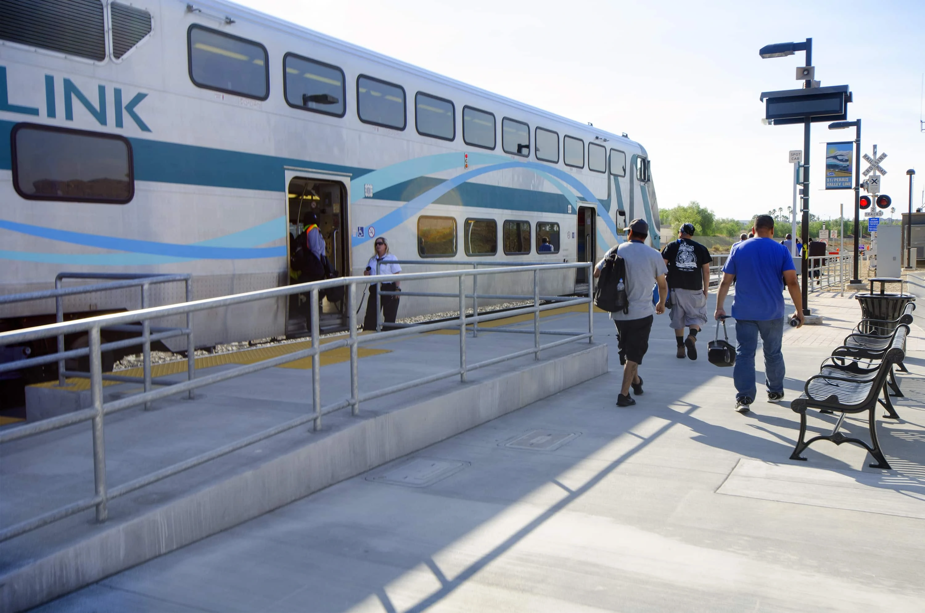 Metrolink train