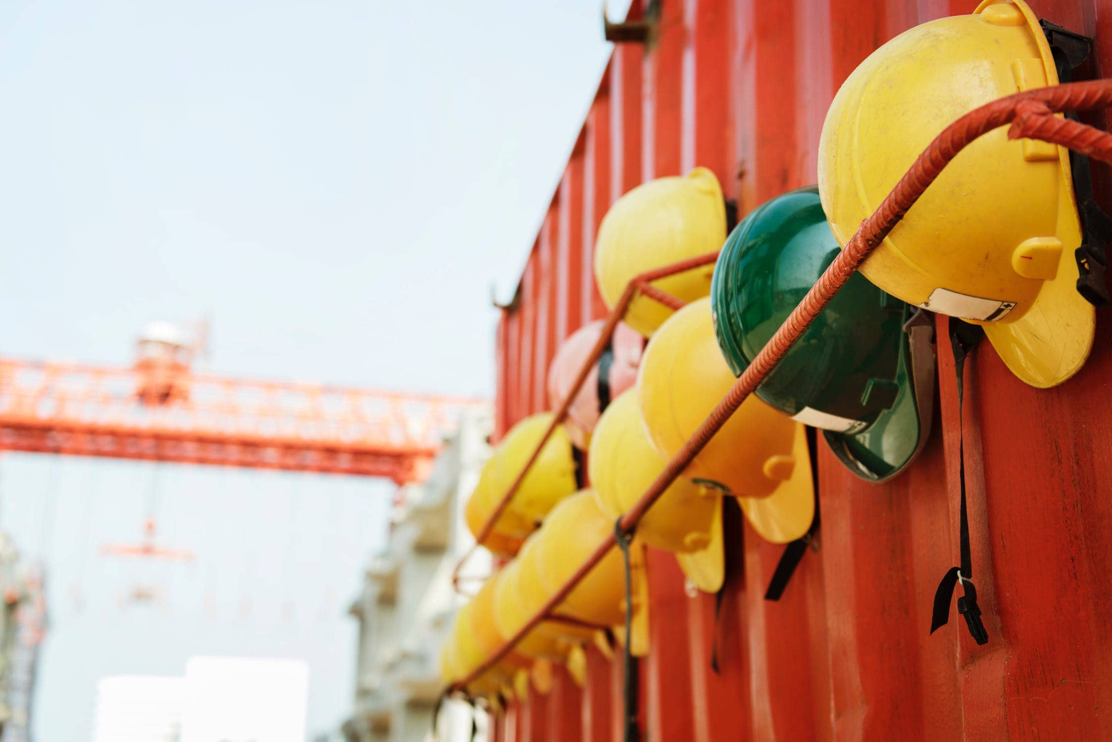 photo of hard hats