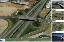 Photo of City of Temecula interchange at the French Valley Parkway