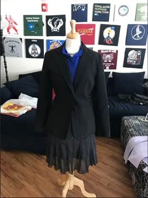 photo of a work outfit on a manikin