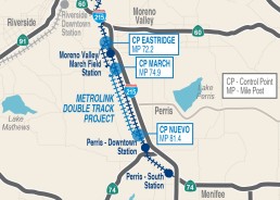 0423 91 PVL Double Track Project Map