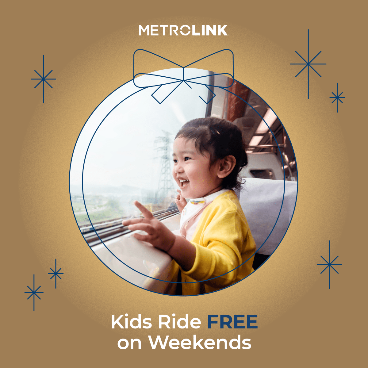 METROLINK KidsRideFree Square Logo 3