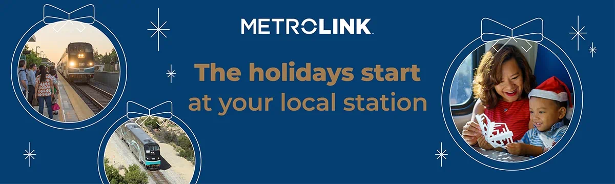 Metrolink Holiday Email Header