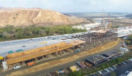 1223 Point Westbound 91 Closures Falsework