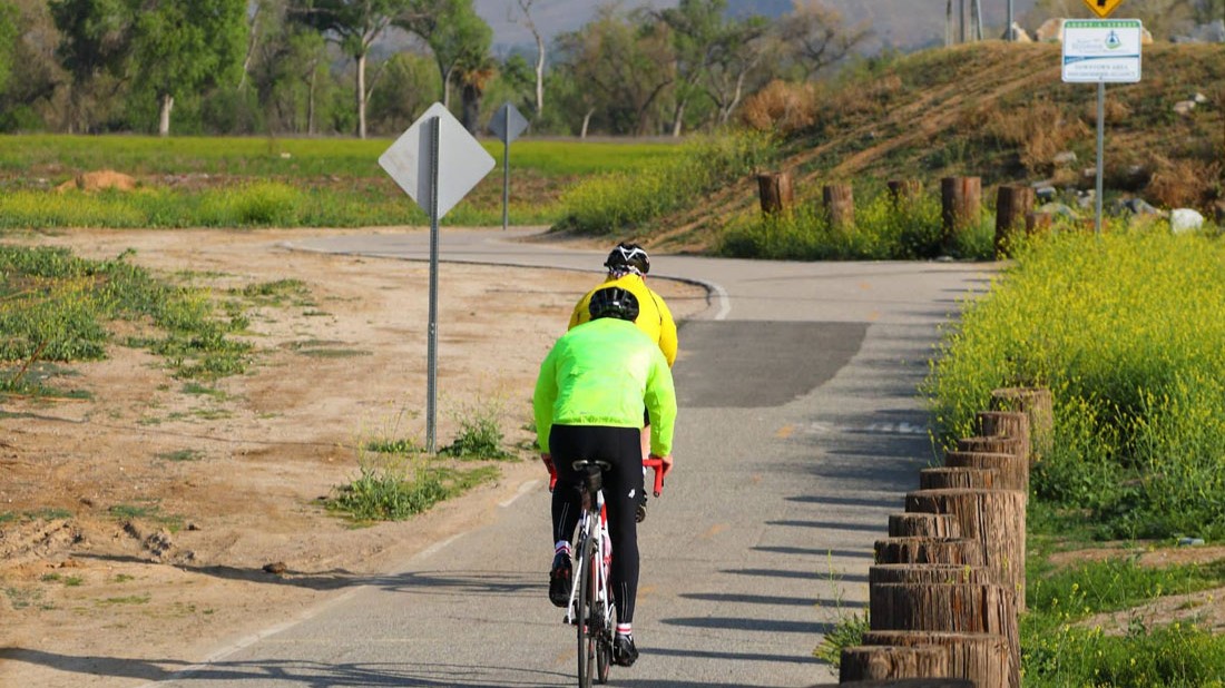 0524 Bikers Santa Ana River Trail Bike Month