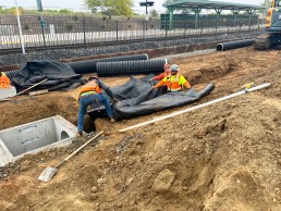0524 Point MVMF Installing drainage system 0623