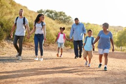 Family Hiking Canva