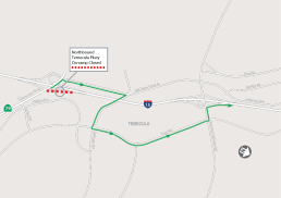 Temecula Pkwy santiago detour