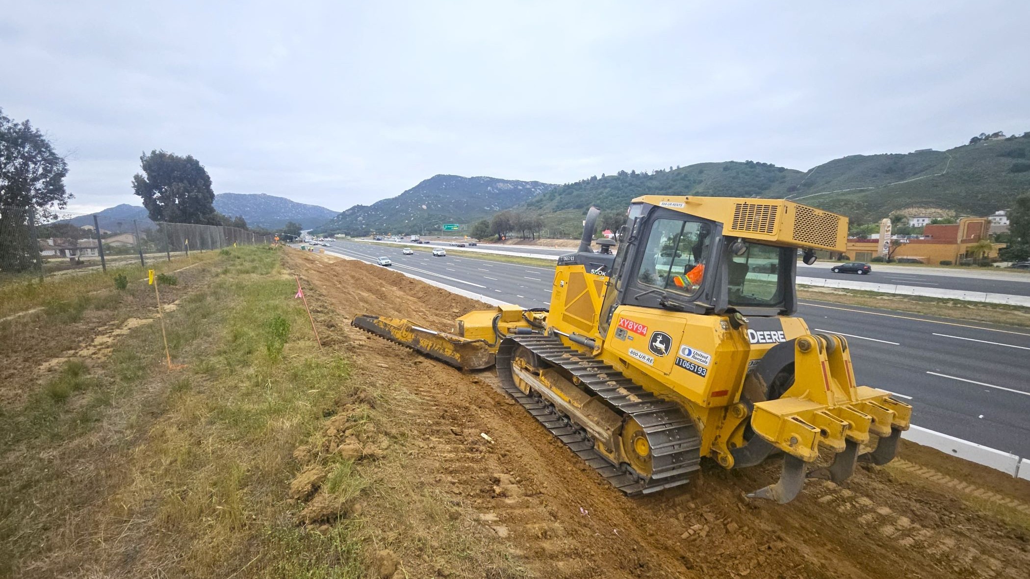 RCTC's I-15 Smart Freeway Project Construction