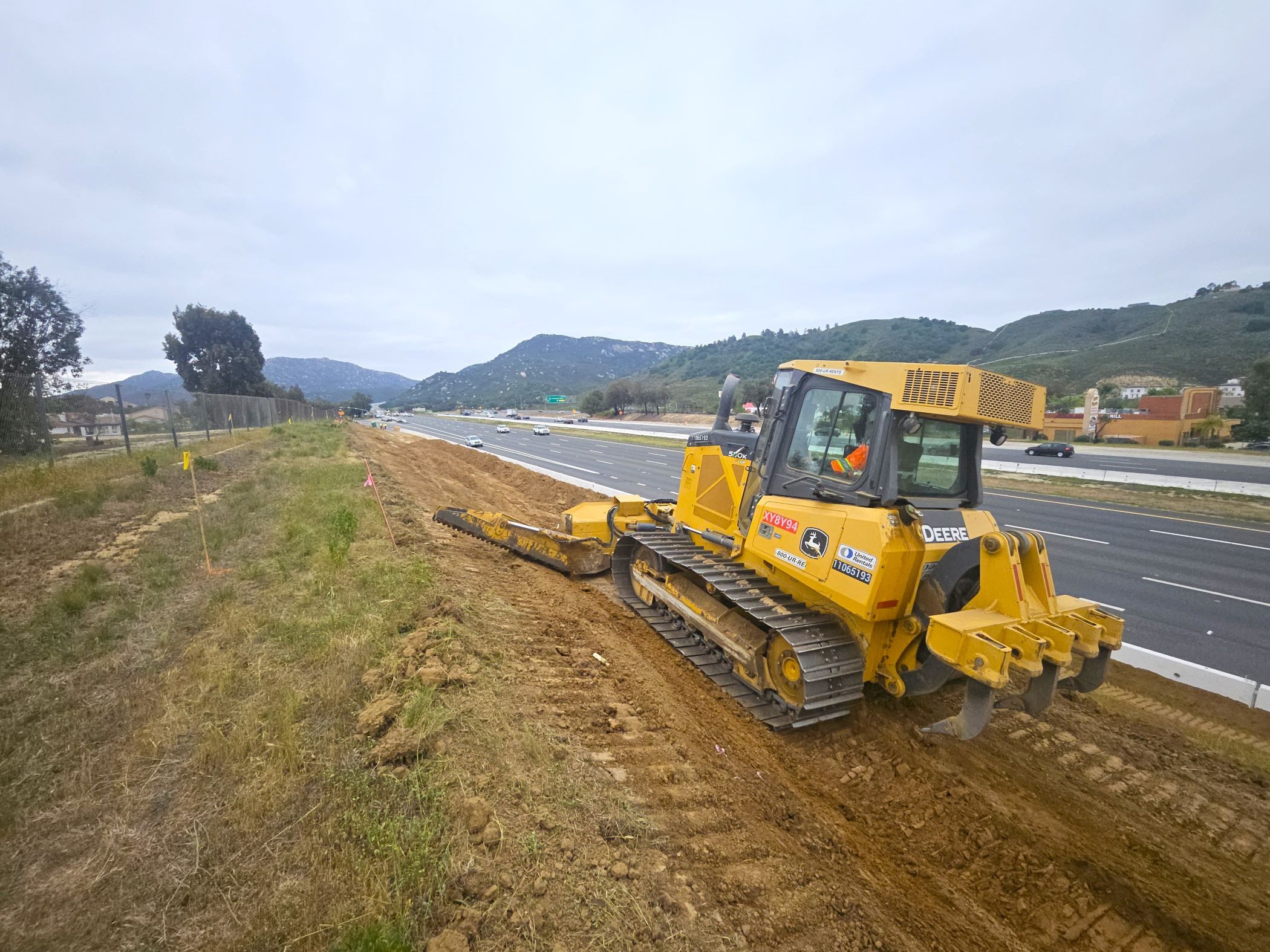 RCTC's I-15 Smart Freeway Project Construction